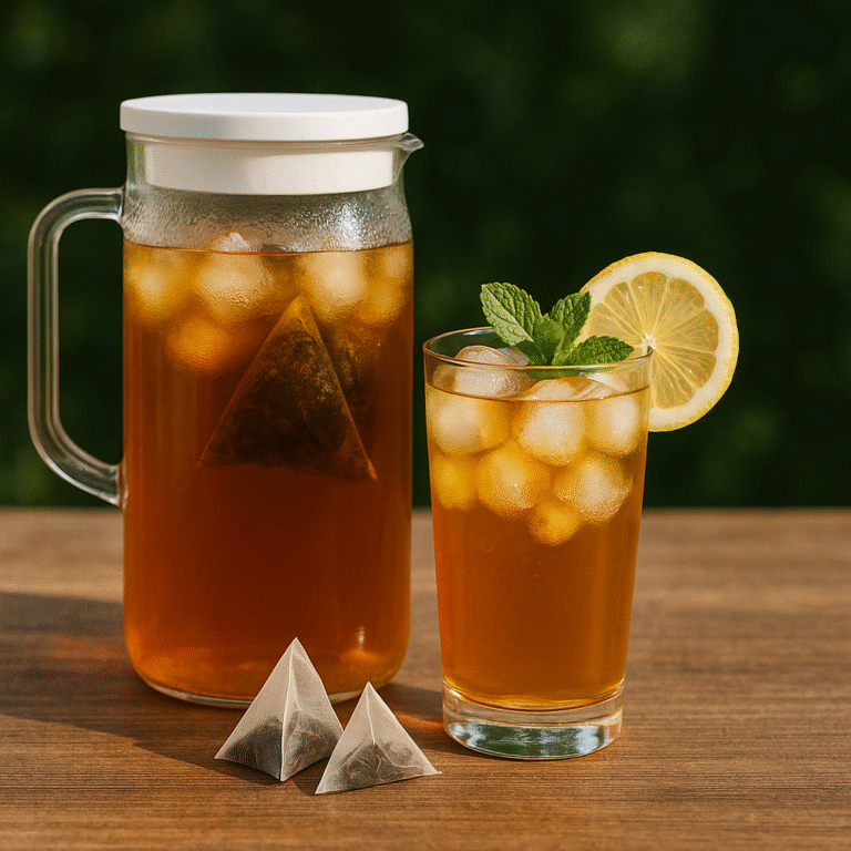 cold brew z herbaty